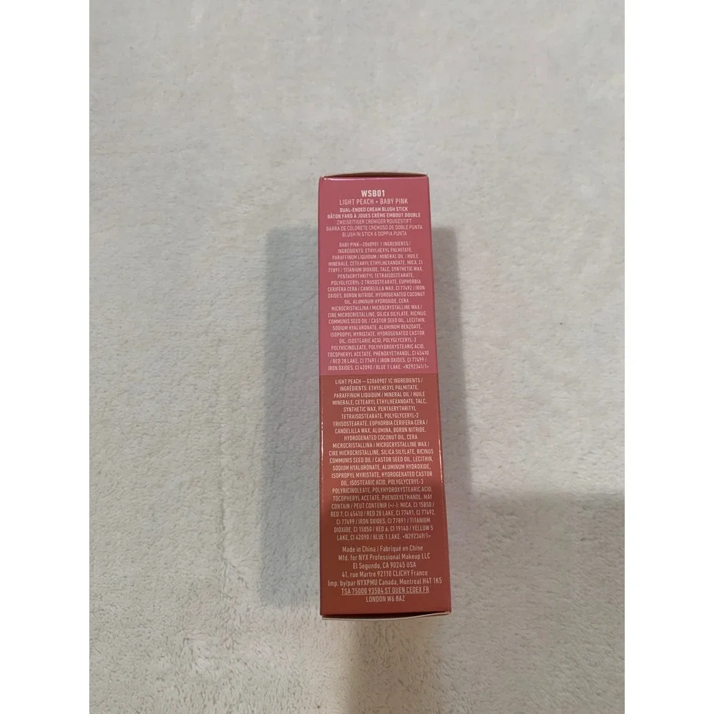 NYX wonder stick‎ light peach baby pink contour new in sealed box
